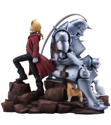 Fullmetal Alchemist Brotherhood Edward, Elric Brothers, Alphonse Elric, Edward Elric, Fullmetal Alchemist Brotherhood, Fullmetal Alchemist, Statue, Design