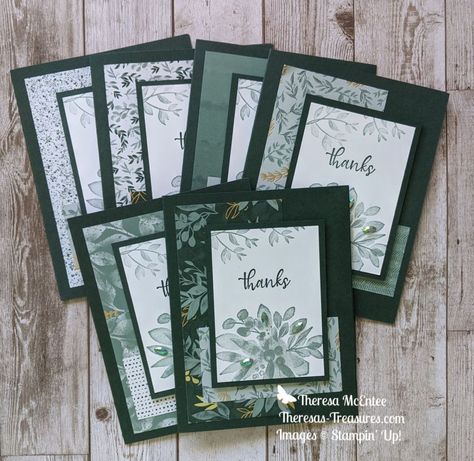 Monochrome Cards, Simple Christmas Cards, Leaf Cards, Designer Series Paper, Garden Of Eden, Stamping Up Cards, Launch Party, Training Program, Card Layout