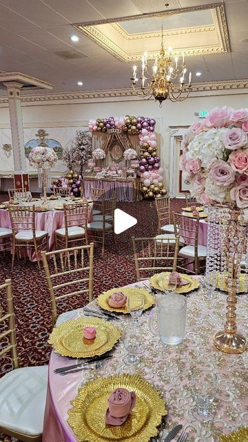 EVENT PRODUCTION, FLORIST, CANDY TABLE, RENTALS on Instagram: "This time, we have the opportunity to provide these beautiful floral arrangements, candy bar, Marquee letters and main table, We're delighted to be part of this production!💕🌸🙏

#flowerarrangement #fyp #flowercenterpiece #parati #quinceañera #sweet16" Quinceanera On A Budget Ideas, Quinceanera Snack Table Ideas, Candy Table Ideas For Quinceanera, Sweet 16 Candy Table, Quince Main Table Ideas, Main Table Quinceanera, Quinceanera Main Table Ideas, Sweet 16 Candy, Beautiful Floral Arrangements