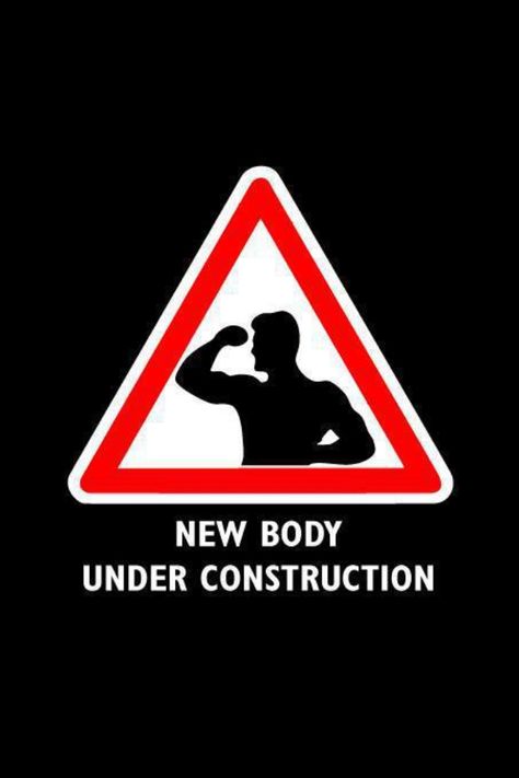 Work in progress... Body Under Construction, Sport Motivation, Fitness Nutrition, Fitness Quotes, A Sign, Get In Shape, Stay Fit, Gym Motivation, Get Healthy