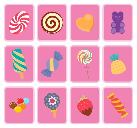 Candyland Printables Free Clip Art, Candyland Decorations Diy Free Printable, Candyland Board Game Printable, Candy Land Board Game Template, Candyland Templates Free Printable, Candy Land Printables Free, Candyland Printables Free, Candyland Cards, Candy Land Printable