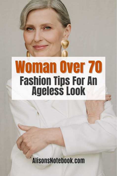 Looking for fashion tips for women over 70? Discover how to stay stylish and confident with our top recommendations for age-appropriate outfits, flattering cuts, and trendy accessories. Upgrade your wardrobe and embrace your unique style with our expert advice. Get a FREE capsule wardrobe guide from us! Fashion For Women Over 70, Fashion Over 70, Ageless Style Over 70, 70 Year Old Women Fashion, How To Dress In Your 70's, Capsule Fashion, Dress Etiquette, Appropriate Outfits, Royal Family Fashion