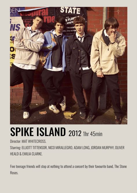 film polaroid for spike island (2012) Spike Island Poster, Superbad Poster, Spike Island, Nico Mirallegro, Oasis Album, Island Movies, Film Polaroid, Film Tips, Wall Of Sound