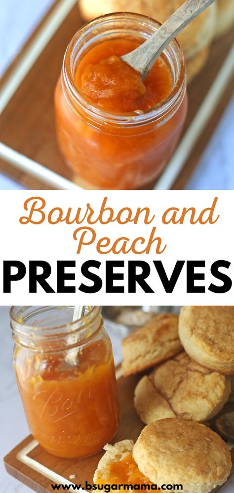 Canned Bourbon Peaches, Preserving Fresh Peaches, Stewed Peaches Recipe, Bourbon Soaked Peaches, Peach Butter Recipe Canning, Recipes With Peach Preserves, Spiced Peaches Recipe, Peach Infused Bourbon, Peach Bourbon Jam