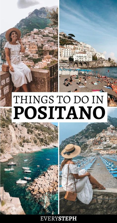 Check out the best things to do in Positano + the best day trips to other towns in the Amalfi Coast, Capri, and more in this guide written by an Italian. | best things to do in Positano Italy | top things to do in Positano Italy | what to do in Positano Italy | best day trips from Positano Italy | Amalfi Coast day trip | best things to do near Positano Italy Cliffside Village, Positano Italy Amalfi Coast, Amalfi Coast Itinerary, Beach Clubs, Positano Italy, Explore Italy, Amalfi Coast Italy, Italy Photography, Italy Travel Guide