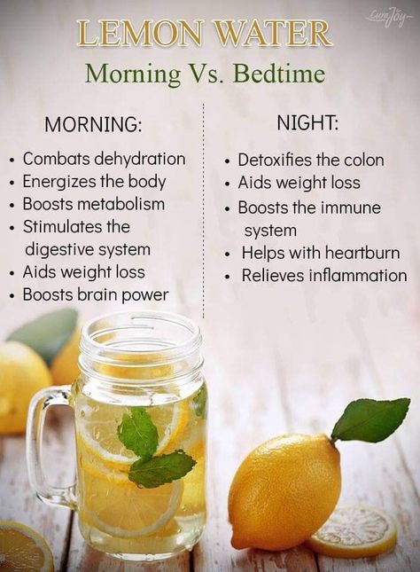 Benefits Of Lemon Water At Night, Healthy Tumblr, Water At Night, Detox Drinks Flat Tummy, Benefits Of Lemon Water, Benefits Of Lemon, Green Detox Smoothie, Full Body Detox, Lemon Water Benefits