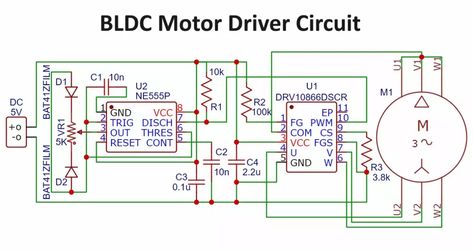 BLDC Motor Driver, BLDC Motor Driver Circuit, 555 Timer BLDC driver, 555 Timer BLDC circuit, Brushless DC Motor Driver Circuit Bldc Motor, Controller Design, Electronic Circuit Projects, Electronic Circuit, Circuit Projects, Circuit Diagram, Electronics Circuit, Manish, Circuit