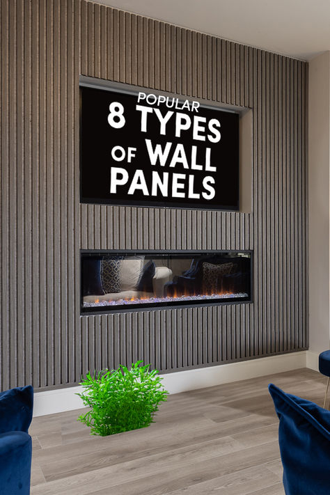 Follow our comprehensive guide to the 8 most popular different types of wall panelling to discover which of these versatile styles and designs could help you bring your dream interiors to life! Types Of Wall Paneling, Tongue And Groove Wall, Beadboard Wall, Shiplap Paneling, Tongue And Groove Walls, Mdf Wall Panels, Shiplap Wall, Wall Panelling, Acoustic Wall Panels