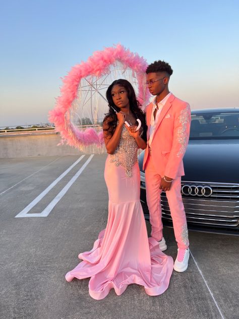 pink prom
pink prom couple
black prom couple
light pink prom
prom2k22
prom ideas
pink prom dress
pink prom suit Prom Dates Couples, Pink Prom Couple, Prom Outfits For Couples, Prom Suit And Dress, Prom Couples Outfits, Pink Prom Suit, Dip Dye Wedding Dress, Dye Wedding Dress, Prom Outfits For Guys