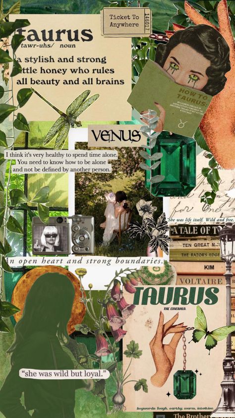 Venus In Taurus Aesthetic, Taurus Venus Aesthetic, Taurus Moodboard, Taurus Core, Venus Wallpaper, Venus In Taurus, Taurus Szn, Venus Astrology, Taurus Vibes