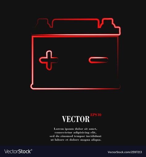 Car Battery Logo, Battery Logo, Space Vector, Battery Shop, Electrical Circuit Diagram, Sign Board Design, Car Batteries, Leaflet Design, Internal Design