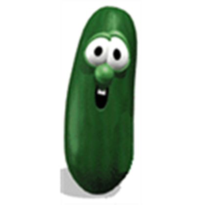 Larry the cucumber - Roblox Larry Veggie Tales, Larry The Cucumber, Funny Ahh, Veggie Tales, Character Reference, Install Roblox, People Together, Book Show, Birthday Photos