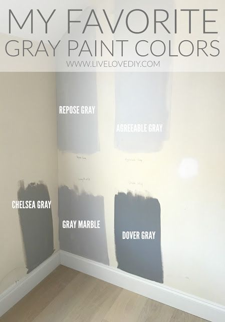 The BEST gray paint colors revealed! Best Gray Paint, Best Gray Paint Color, Gray Paint Colors, Chelsea Gray, Repose Gray, Gray Paint, Grey Paint, Grey Paint Colors, Room Paint Colors