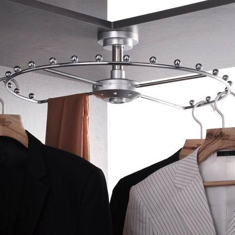 Jianna wardrobe metal rotating hanger wardrobe corner hanger clothes rail cloakroom accessories drying rack pants rack Wardrobe Corner, Corner Wardrobe Closet, Wardrobe Hardware, Hanger Wardrobe, Corner Closet, Trouser Hangers, Corner Wardrobe, Pants Rack, Closet Rack