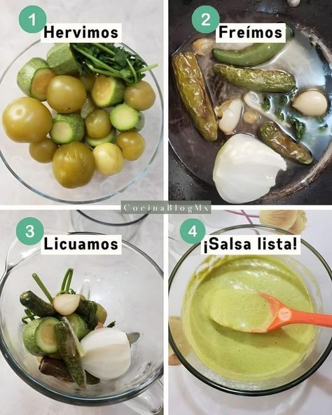 recetas fáciles de preparar 😋 | FAMOSA salsa verde taquera "de aguacate"🥑🚫 Receta fácil de hacer: | Facebook Mexican Dessert Recipes Easy, Health Lunches, Mexican Dessert Recipes, Mexican Dessert, Salsa Verde, Eat Right, Dipping Sauce, Dessert Recipes Easy, Guacamole