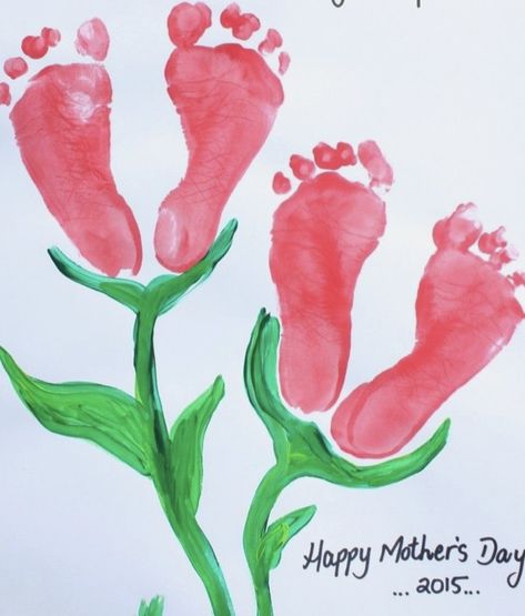 Kids Crafts Archives - Kids Fun | Art | Crafts | Outdoor | Activities Mother's Day Projects, Mother's Day Activities, Footprint Crafts, Mothers Day Crafts For Kids, Footprint Art, Handprint Crafts, Daycare Crafts, Toddler Art, Mother's Day Diy