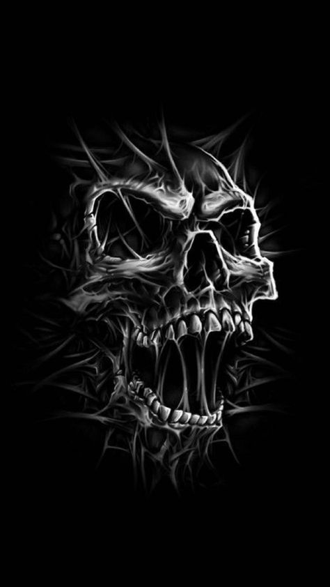 Download Skull ghost wallpaper by Ather26 - fb - Free on ZEDGE™ now. Browse millions of popular black and white Wallpapers and Ringtones on Zedge and personalize your phone to suit you. Browse our content now and free your phone Badass Skulls, Skull Quote, Model Tattoo, Ghost Skull, Skull Pictures, Skulls Drawing, Skull Artwork, Skull Wallpaper, A Skull