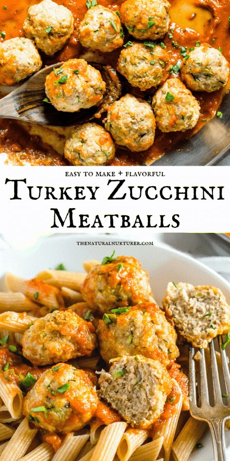 Oven Baked Turkey, Turkey Zucchini Meatballs, Turkey Zucchini, Natural Nurturer, Turkey Meals, Turkey Dinners, Zucchini Meatballs, Baby Recipes, Baked Turkey