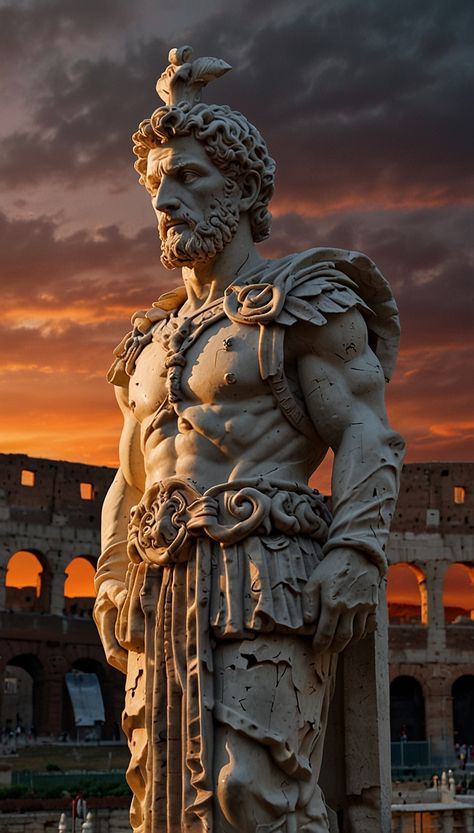 Imagine a stoic warrior marcus aurelius carved from st 3 Marcus Aurelius Wallpaper Desktop, Marcus Aurelius Bust, Stoic Warrior, Marcus Aurelius Portrait, Marcus Aurelius Statue, Meditation Marcus Aurelius, Ancient Greek Sculpture, Greek Sculpture, Marcus Aurelius