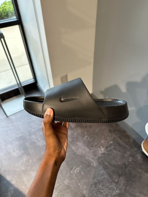 Nike calm slides in black, cozy fit, cozy slides, cozy shoes, fall shoes, fall fits, mens fall fits, autumn fits Nike Calm Slides, Mens Fall Fits, Sparkly Sandals, Cozy Shoes, Shoes Fall, Nike Slides, Autumn Fits, Money And Happiness, Fall Fits