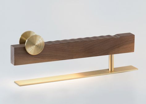 Esrawe Studio's Vari lights turn on with moving brass pieces Wood Lights, Diy Gadgets, Mexican Designs, Brass Wood, La Source, Brass Lamp, Wood Light, Floor Lights, Table Lamp Lighting