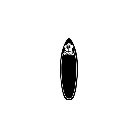 Simple Surfboard Tattoo, Surfboard Tattoo, Surfboard Drawing, Surfer Tattoo, Secret Tattoo, Small Girly Tattoos, Small Tats, Tattoo Old School, Daisy Tattoo