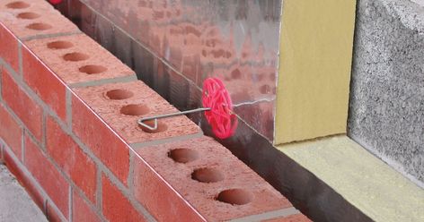 what is tie wire used for in rock wall construction | What is a wall tie? | Ancon Building Products Cavity Wall Insulation, Home Studio Ideas, Brick Laying, Brick Cladding, Cavity Wall, Brick Detail, Brick Construction, Small House Interior, Home Insulation