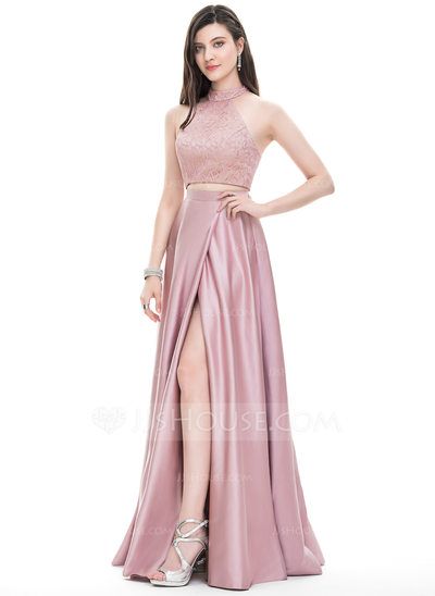 Prom Dress With Split, Asian Wedding Dress Pakistani, Dress With Split, Prom Long, Affordable Prom Dresses, Pretty Prom Dresses, Long Dress Casual, Satin Prom Dress, Dress Prom