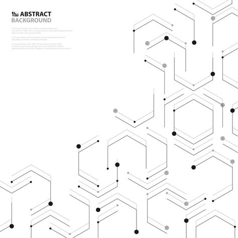 Hexagon Presentation Design, Hexagon Design Graphic, Hexagonal Geometric Pattern, Hexagon Infographic, Hexagon Abstract Design, Decoration Illustration, Paint Buckets, Nanotechnology, Illustration Vector