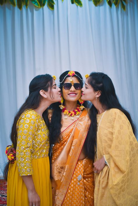 Haldi Pose, Haldi Poses For Bride, Haldi Poses, Haldi Photoshoot, Poses For Bride, Quick Saves