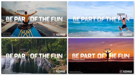 New Tourism campaign goes all-tech with 100% crowd-sourced content for #ItsMoreFunInThePhilippines - Good News Pilipinas Tourism Campaign Advertising, Travel Billboard, Travel Campaign, Tourism Ads, Tourism Advertising, Tourism Campaign, Philippines Tourism, National Museum Of Natural History, Coron Palawan