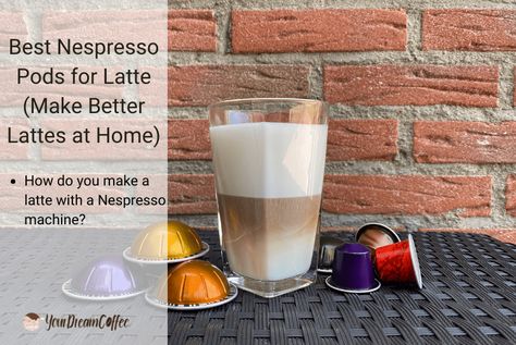 Lattes At Home, How To Make A Latte, Nespresso Original, Nespresso Recipes, Make Your Own Coffee, Nespresso Pods, Nespresso Machine, Double Espresso, White Mocha