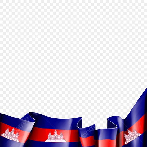 Border Frame Png, Cambodia Flag, Border Frame, Blue Flag, Flag Png, Frame Png, Free Png, Png Clipart, Png Image