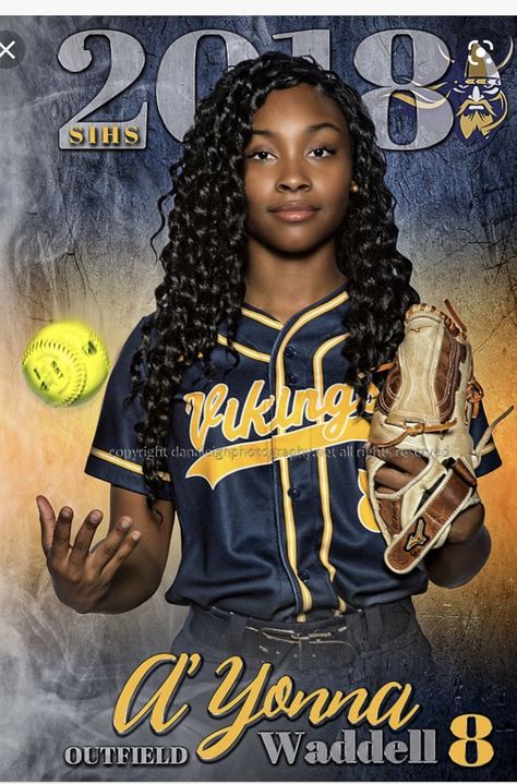 Softball Banner Pictures, Senior Softball Banner, Softball Team Photos, Softball Team Pictures, Softball Pictures Poses, Baseball Senior Pictures, Softball Posters, Softball Photography, Banner Pictures