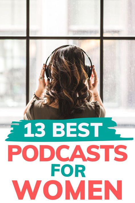 These podcasts for women are also made BY women, so you can find your community! This list of the best podcasts for women is written by a female podcast critic! #podcasts #women Best Podcasts For Women, Rain Words, Free Podcasts, Podcasts For Women, Motivational Podcasts, Best Podcasts, Top Podcasts, Female Perspective, Podcast Topics