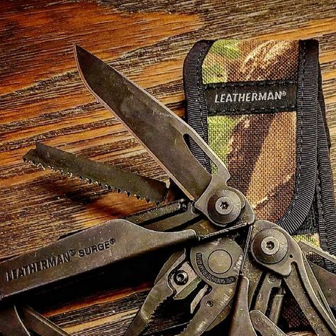 Leatherman Surge, Leatherman Wave, Multitool Edc, January 26, Everyday Carry, Leather Men, Tools, On Instagram, Black