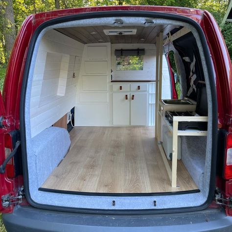 Caddy Maxi Adventures 🚐 | The start of a new project: our kitchen and kitchen cabinets! Next to the undermount sink the worktop will be partly removable to reveal… | Instagram Vw Caddy Maxi Life, Primus Stove, Small Camper Interior, Vw Caddy Maxi, Caddy Van, Caddy Maxi, Diy Campervan, Tiny Camper, Micro Camper