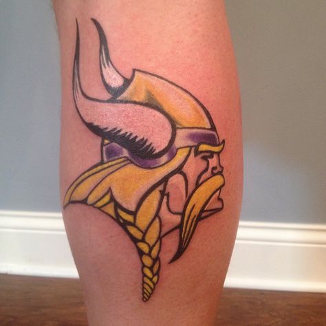 MN Vikings Tattoo wicktattoo.com