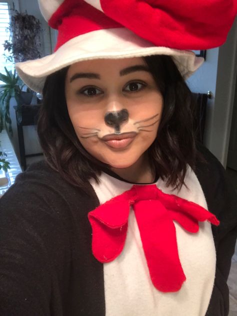 Costume
Halloween
Cat in the Hat makeup Cat In The Hat Makeup Woman, Dr Seuss Costumes, School Dresses, Cat Hat, Cat Pin, Character Costumes, Outfits With Hats, Pin Collection, Womens Makeup