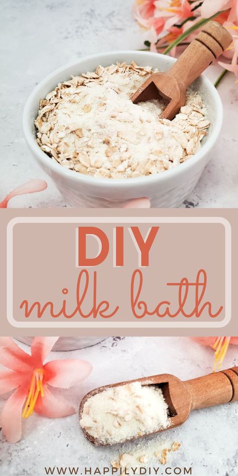 Diy Bath Tea Recipes, Diy Milk Bath, Milk Bath Diy, Herbal Bath Recipes, Bath Salts Diy Recipes, Bath Recipes Diy, Bath Tea Recipe, Diy Bubble Bath, Diy Bath Salt