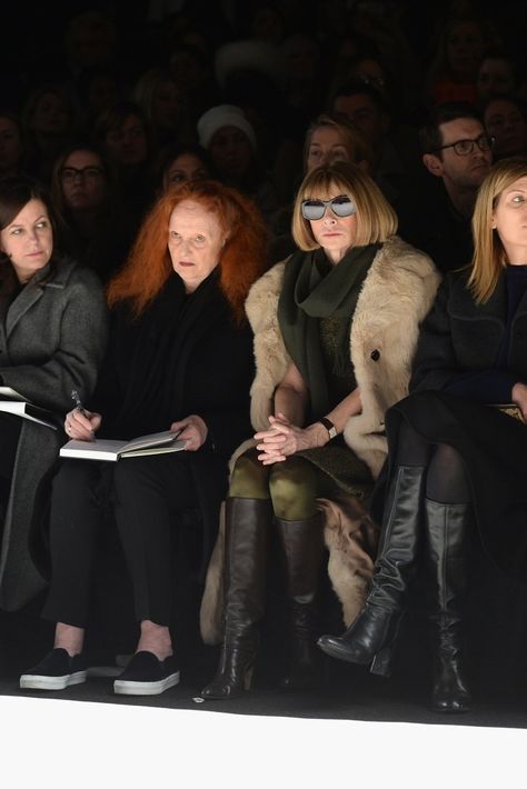 Pin for Later: The Fashion Duos You Never Knew You Wanted to Be For Halloween Grace Coddington and Anna Wintour Anna Wintor, Fendi Couture, Fashion Costume Halloween, Grace Coddington, Clever Halloween Costumes, King Of Hearts, Lincoln Center, Popsugar Fashion, Anna Wintour