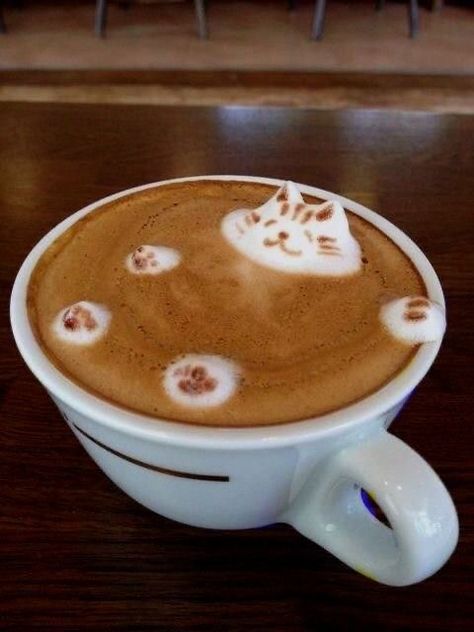 Latte Art Aesthetic, Barista Life, Manifesting Life, Coffee Latte Art, Foam Art, 귀여운 음식 그림, Coffee Barista, Cafe Latte, Cat Cafe