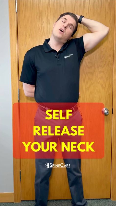 Dr. Michael Rowe | SpineCare on Instagram: “👉 Dr. Rowe shows the hip dead bug exercise, which may give instant stiff, achy hip pain relief in as little as 30 SECONDS! This exercise…” Exercise For Trapezius Muscle, Neck Popping And Cracking, Pinched Nerve In Neck Relief, Trapezius Stretch, Dr Rowe, Michael Rowe, Neck Pain Exercises, Forward Head Posture Exercises, Neck And Shoulder Exercises