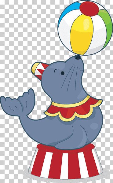 Circus Animals Drawings, Circus Cartoon Illustration, Carnival Animals, Clown Crafts, Cartoon Dolphin, Shark Illustration, Circus Characters, Circus Decorations, Cartoon Trees