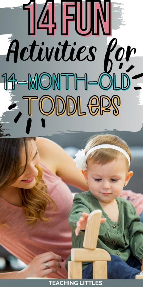 14 Activities for 14-Month-Old to Develop Skills and Senses 15 Month Old Activities, Easy Activities For Toddlers, Activities For Toddlers At Home, Things To Do With Toddlers, Activities To Do With Toddlers, Cognitive Activities, Indoor Activities For Toddlers, Easy Toddler Activities, Fun Brain