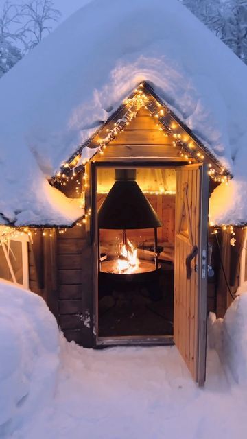 Levi Foxfires Mini Boutique Hotel in Lapland on Instagram: "This is how our Kota looks inside. You can see it is not a place to stay overnight. This Kota is part of our Arctic Spa experience and after sauna and hot tub you can come here and bbq your food over the open fire. Do you need help with winter activity choice in Lapland? Comment the word Foxfires and we will send you the link to our Levi Lapland e-book. 📍Levi Foxfires #kota #levifoxfires #visitlapland #levilapland #visitfinland #lapland" Arctic Cabins, Sauna And Hot Tub, Bbq Hut, Mini Boutique, Winter Fire, Lapland Finland, Winter Activity, Fire Inside, Getaway Cabins