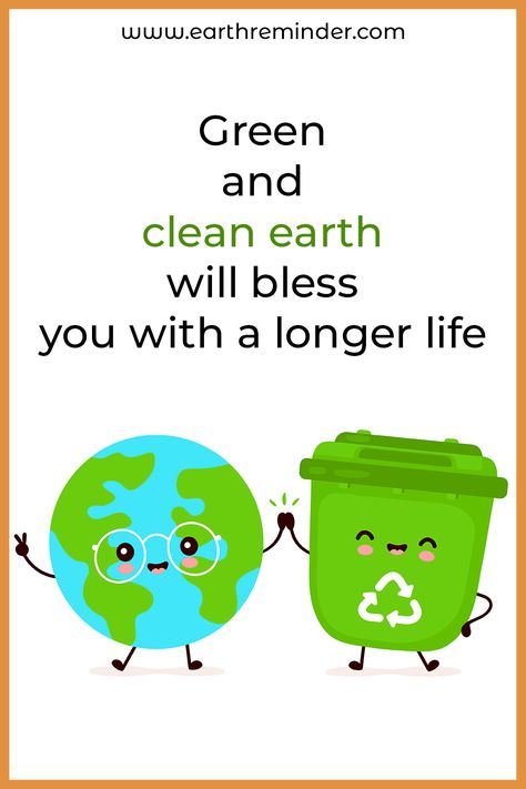 Clean and Green Earth will alwways bless you with a good health and life. With fresh air and water everything will be good. #saveearthposters #cleanearth #greenearth Go Green Slogans, Go Green Posters, Earth Day Slogans, Save Earth Posters, Protect Mother Earth, Earth Day Drawing, Environmental Posters, Clean Earth, Environment Quotes