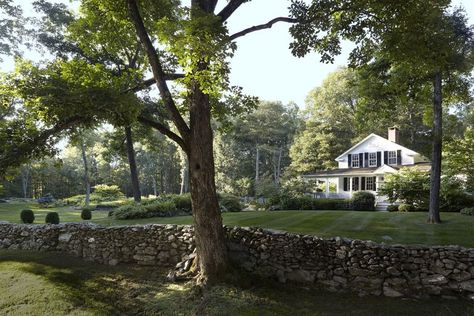 Plant, Tree, House, Woody plant, Land lot, Garden, Trunk, Lawn, Home, Park, Connecticut House, Farmhouse Colonial Exterior, Modern Colonial, Farmhouse Colonial, Colonial Homes, Country House Design, Colonial Exterior, Colonial Home, Interior Design Architecture