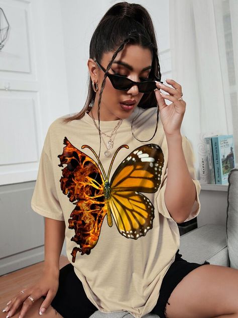 Outdoor Streetwear, Abstract Butterfly, Cotton Shirts Women, Harajuku Women, Rock Vintage, Streetwear Hip Hop, Womens Denim Shirt, 3d Abstract, Trendy Streetwear