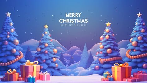 Banner Christmas Design, Christmas Scene Illustration, Christmas Ads Design, Christmas Promotion Design, Christmas Banner Background, Merry Christmas Post, Merry Christmas Illustration, Rich Menu, Product Stand